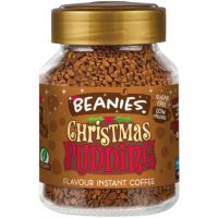 Beanies Christmas Pudding smaksatt snabbkaffe 50 g