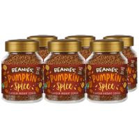 Beanies Pumpkin Spice Flavoured Instant Coffee 6 x 50 g