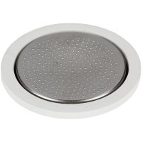 Bialetti packning och filterplatta för 1–2 koppars stål-mokabryggare