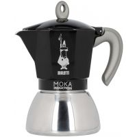 Bialetti Moka Induktion Pot - Black, 4 Cups - Interismo Online Shop Global