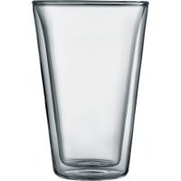 Bodum Canteen Double Wall Glass 400 ml, 2 pcs