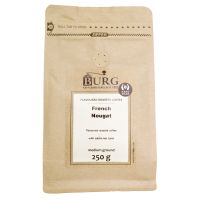 Burg smaksatt kaffe, fransk nougat 250 g malet