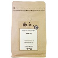 Burg smaksatt kaffe, gräddkola 250 g malet