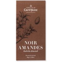 Café-Tasse mörk choklad & mandlar 85 g