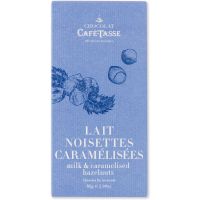 Café-Tasse mjölkchoklad & saltade karamelliserade hasselnötter 85 g