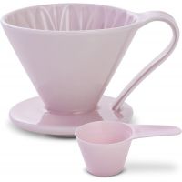 CAFEC Arita Ware Flower Dripper 4 koppar, rosa