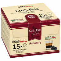Caffè Boasi Amabile Nespresso-Compatible Coffee Capsules 15 pcs