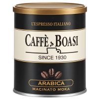 Caffè Boasi 100% Arabica malet kaffe 250 g burk