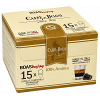 Caffè Boasi 100% Arabica Nespresso-Compatible Coffee Capsules 15 pcs