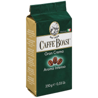Caffè Boasi Gran Crema Aroma Intenso malet kaffe 250 g