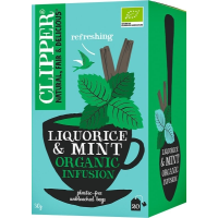 Clipper Organic Liquorice & Mint Infusion 20 Tea Bags