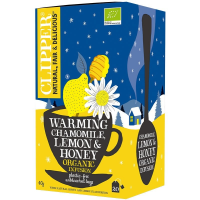 Clipper Organic Warming Chamomile, Lemon & Honey Infusion, 20 Tea Bags