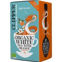 Clipper Organic White Tea With Orange 20 tepåsar