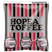 Hopeatoffee salmiak-lakritskola 169 g påse