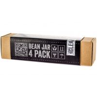 Comandante Bean Jar 4 Pack, ofärgat glas