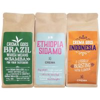 Crema Tasting Pack Bryggkaffe I - 3 x 250 g