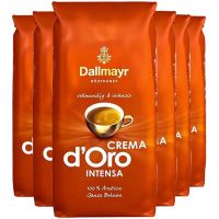 Dallmayr Crema d'Oro Intensa kaffebönor 6 x 1 kg