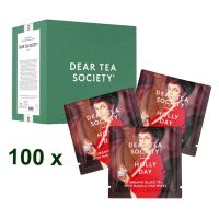Dear Tea Society Holly Day Organic Black Tea, 100 Tea Bags