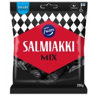 Fazer Salmiakki Mix salmiakgodis 200 g påse