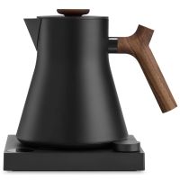 Fellow Corvo EKG Pro Electric Variable Temperature Kettle 0,9 l, Matte Black/Walnut Handle
