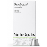 Funky Matcha Coconut Matcha Nespresso-kompatibla matchakapslar 10 st.