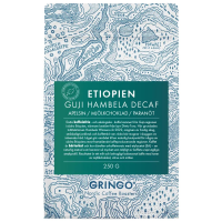 Gringo Nordic Organic Etiopien Guji Hambela Decaf koffeinfritt kaffei 250 g kaffebönor