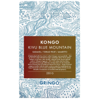 Gringo Nordic Kongo Kivu Blue Mountain 250 g kaffebönor