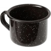 GSI Outdoors 4 fl. Oz Enamel Cup, Black