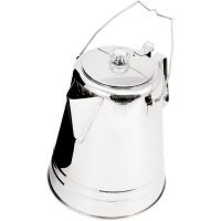 GSI Outdoors Glacier Stainless Coffee Percolator, 14 koppar