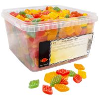 Halva Fruktrutor, låda 2 kg
