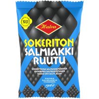 Halva sockerfria salmiakrutor 90 g påse