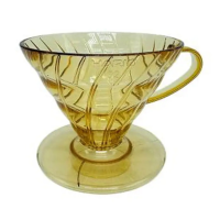 Hario V60 20th Anniversary Dripper filterhållare storlek 02, Tsukimi Yellow
