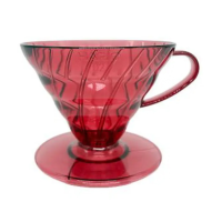 Hario V60 20th Anniversary Dripper filterhållare storlek 02, Mojimi Red