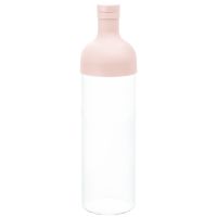Hario Filter-In Bottle Cold Brewed Tea -teflaska 750 ml, Smokey Pink