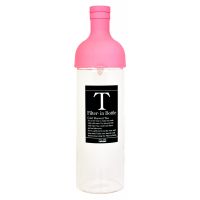 Hario Filter-In Bottle Cold Brewed Tea -teflaska 750 ml, rosa