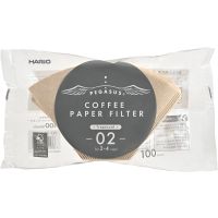 Hario Pegasus bruna kaffefilter storlek 02, 100 st.