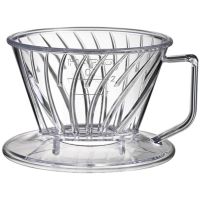 Hario Pegasus storlek 01 filterhållare, transparent plast