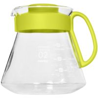 Hario V60 Range Server Candy Edition storlek 02, 600 ml Sunflower Yellow