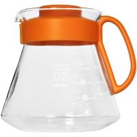 Hario V60 Range Server Candy Edition storlek 02, 600 ml Koi Orange