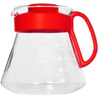 Hario V60 Range Server Candy Edition storlek 02, 600 ml Desert Red