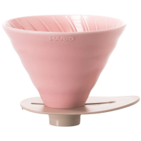 Hario V60 Switch & Match keramisk filterhållare storlek 03, matt rosa