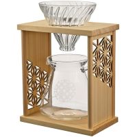 Hario V60 AYA Drip Stand Set, naturträ
