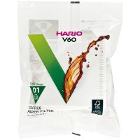 Hario V60 kaffefilter storlek 01, 100 st