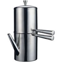 ILSA napoletansk cuccumella kaffebryggare i stål, 1-2 koppar