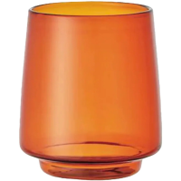 Kinto Sepia Amber Tumbler -glas 370 ml