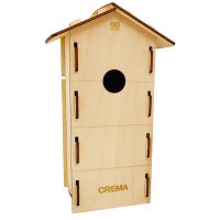 KOLO Design x Crema - Wooden Bird Box, Birch