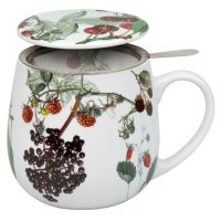 Könitz Cosy Mug Fruits -temugg med sil 420 ml