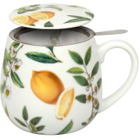 Könitz Cosy Mug Black Tea -temugg med sil 420 ml