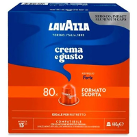 Lavazza Crema e Gusto Forte Nespresso-Compatible Coffee Capsule 80 pcs