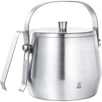 Leopold Vienna Ice Container 1 l + Tong And Lid, Steel